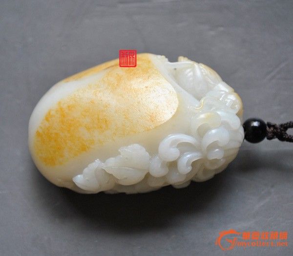 和田玉籽料 官居一品 玉雕名家蒋宏利工作室出