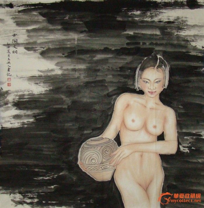 著名<em>书画</em>家 王秋人 <em>美女</em>图_著名<em>书画</em>家 王秋人