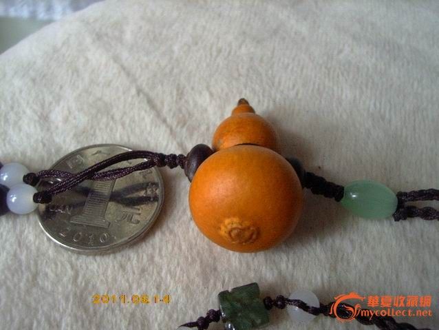 DIY手链手串!盘玩两年*高仅33mm草里金本长