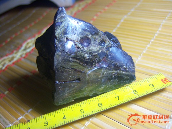 天然陨石 玻璃损石 天外来客 收藏极品 三包