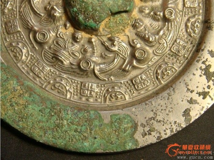 代青铜镜头版头模-汉代青铜镜头版头模价格-汉