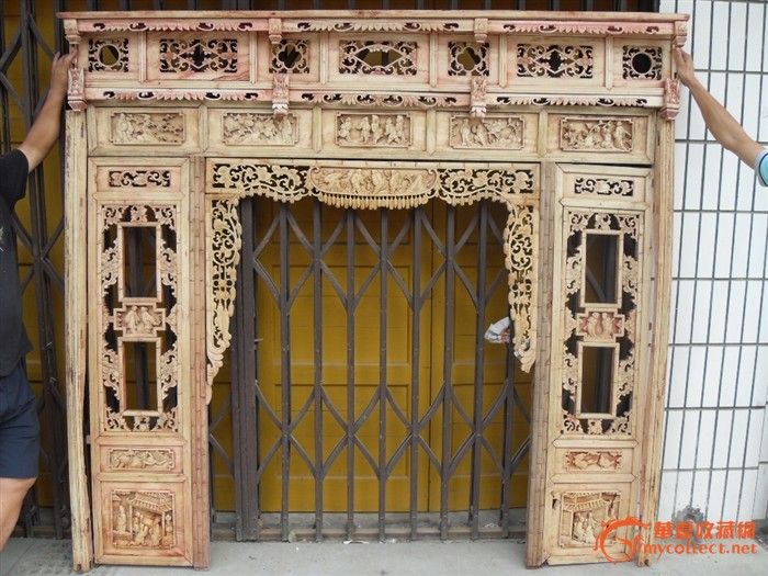 雕龙画凤 刀马人物床板_雕龙画凤 刀马人物床