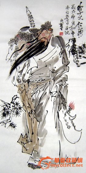 王文华·三尺写意人物《关公》