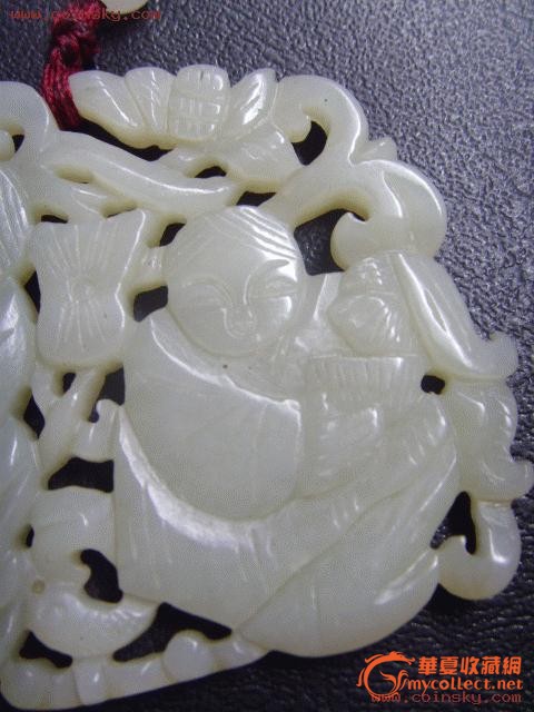 漂亮的人物玉坠儿