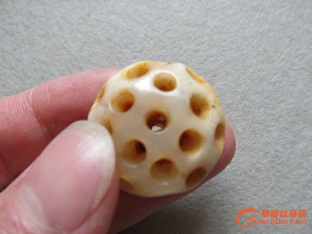 明代老玉 路路通 有趣 把件 -明代老玉 路路通