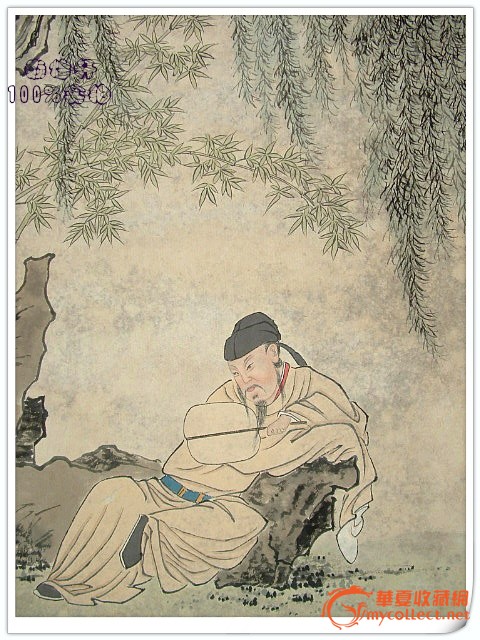 ◢焱煌轩◣著名画家陈少梅人物画芯