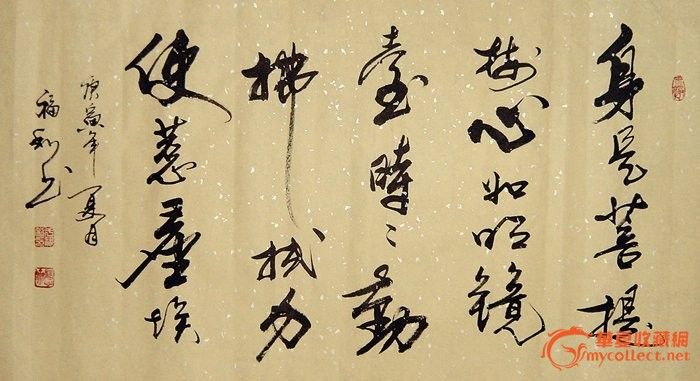 小三尺草书书法精品.经典佛语19-小三尺草书书