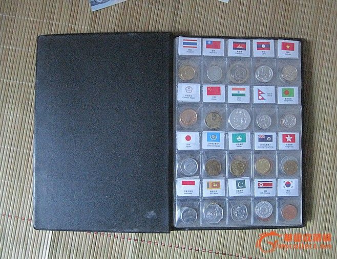 外国钱币硬币世界120个国家硬币收藏册礼品册