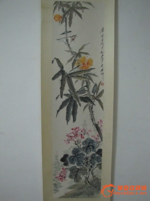 唐云花鸟作品