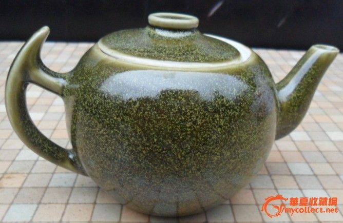 一个漂亮的茶叶末子小壶 _一个漂亮的茶叶末子