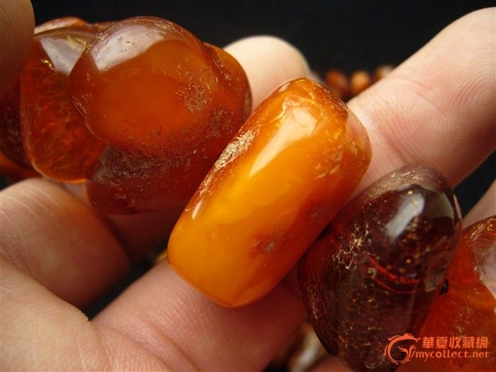 欧洲天然蜜蜡琥珀颈链_欧洲天然蜜蜡琥珀颈链