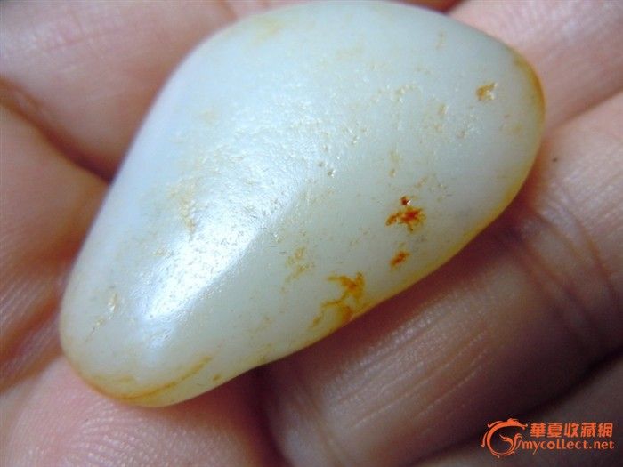 和田青白玉小籽料17克_和田青白玉小籽料17克