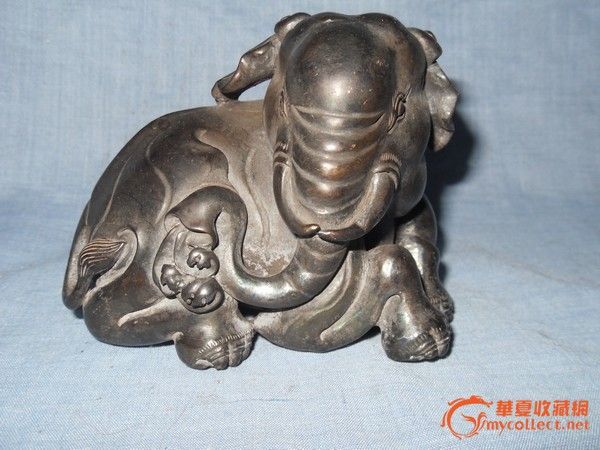 《太平有象》文房铜摆件-《太平有象》文房铜