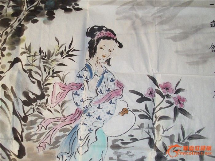 徐康 人物 斗方-徐康 人物 斗方价格-徐康 人物 