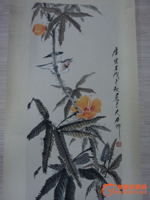 唐云花鸟作品