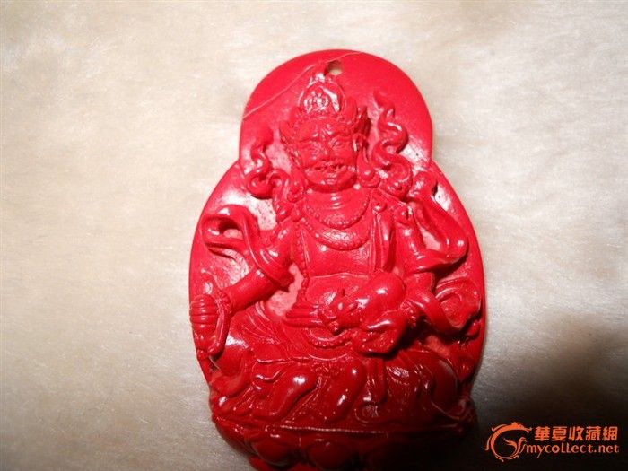 朱砂辟邪黄财神挂件-朱砂辟邪黄财神挂件价格