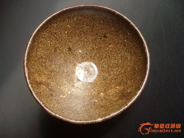漂亮的南宋 吉州窑系芝麻釉茶盏-漂亮的南宋 吉州窑系芝麻釉茶盏价格-漂亮的南宋 吉州窑系芝麻釉茶盏图片，来自藏友瓷爱-瓷器-地摊交易-华夏收藏网