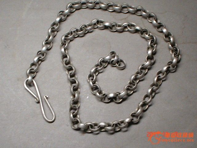 清代银链子_清代银链子价格_清代银链子图片_来自藏友董永故里_珠宝_地摊交易_华夏收藏网 cang.com