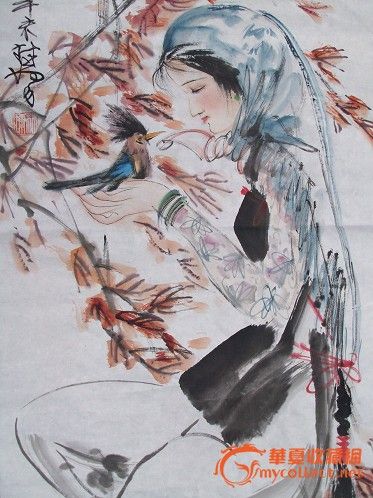 大画少女_大画少女价格_大画少女图片_来自藏