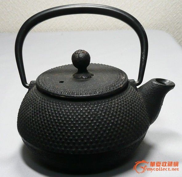 日本早期铁壶-图1