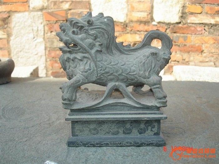 新石雕---小麒麟一只_新石雕---小麒麟一只价格