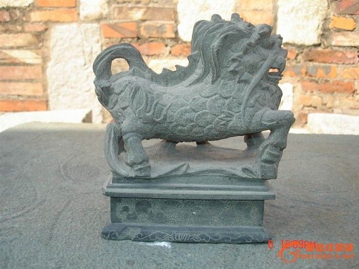 新石雕---小麒麟一只_新石雕---小麒麟一只价格