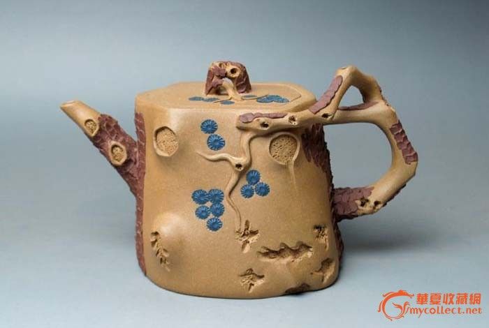 宜兴紫砂壶正品原矿手工八三老人邵盘珍梅桩_