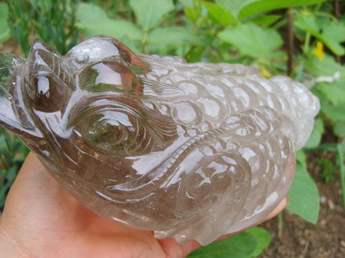 天然水晶三足金蟾