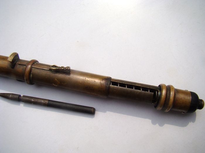 老件黄铜暗器袖箭