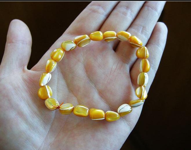天然黄金*贝手串