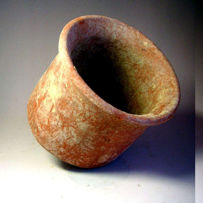 红---小河沿文化红陶尊