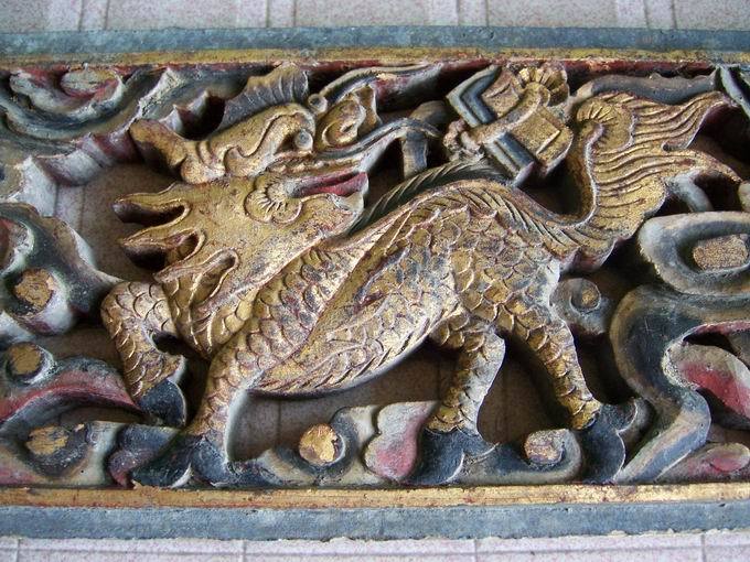 "麒麟吐书"花板一套