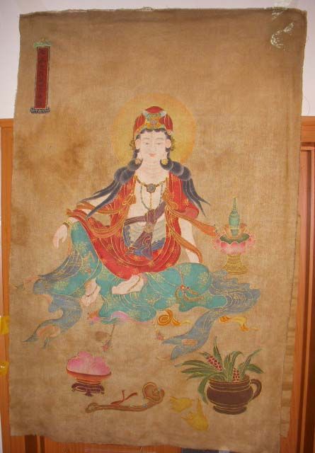 古代麻布画鉴别,唐代麻布上画(第3页)_大山谷图库