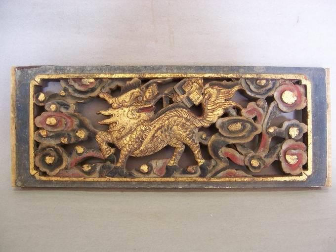 "麒麟吐书"花板一套