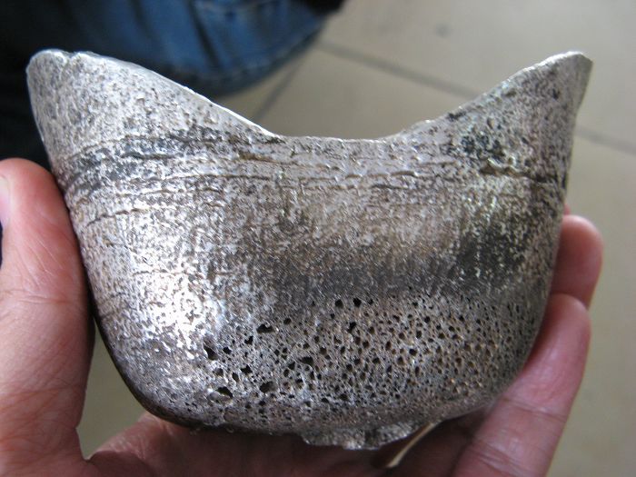 光绪年 元宝形老银锭