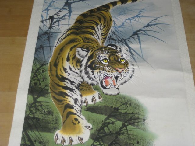 老虎画