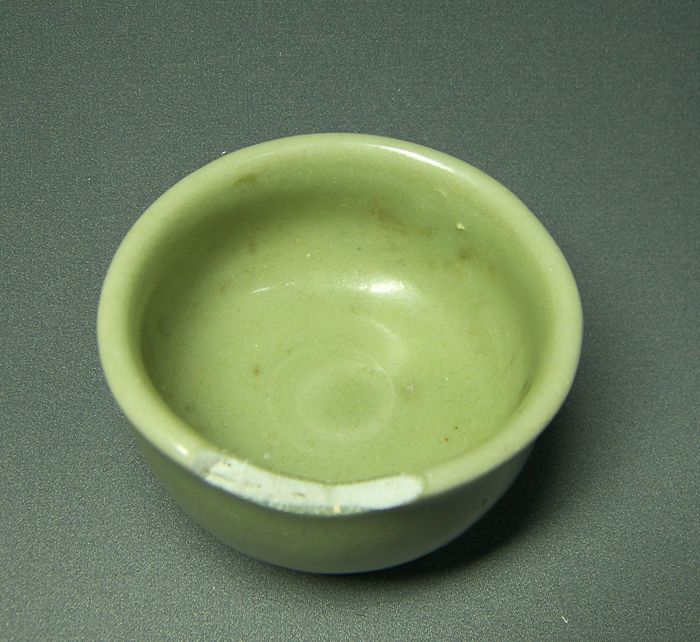 大开门元龙泉压手杯!