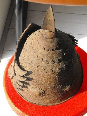 明代头盔,明朝笠盔,明代盔甲_大山谷图库