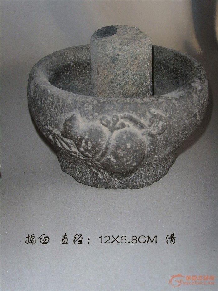 捣臼,碓臼,石捣臼_文秘苑图库