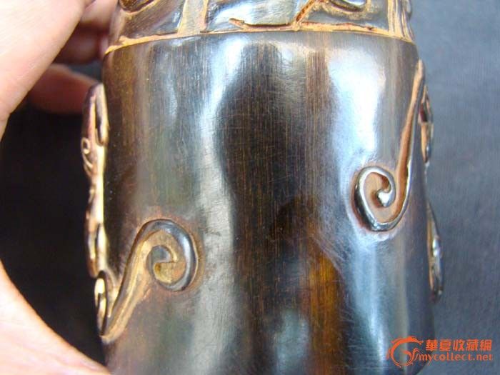 保真的清代犀牛角老印章