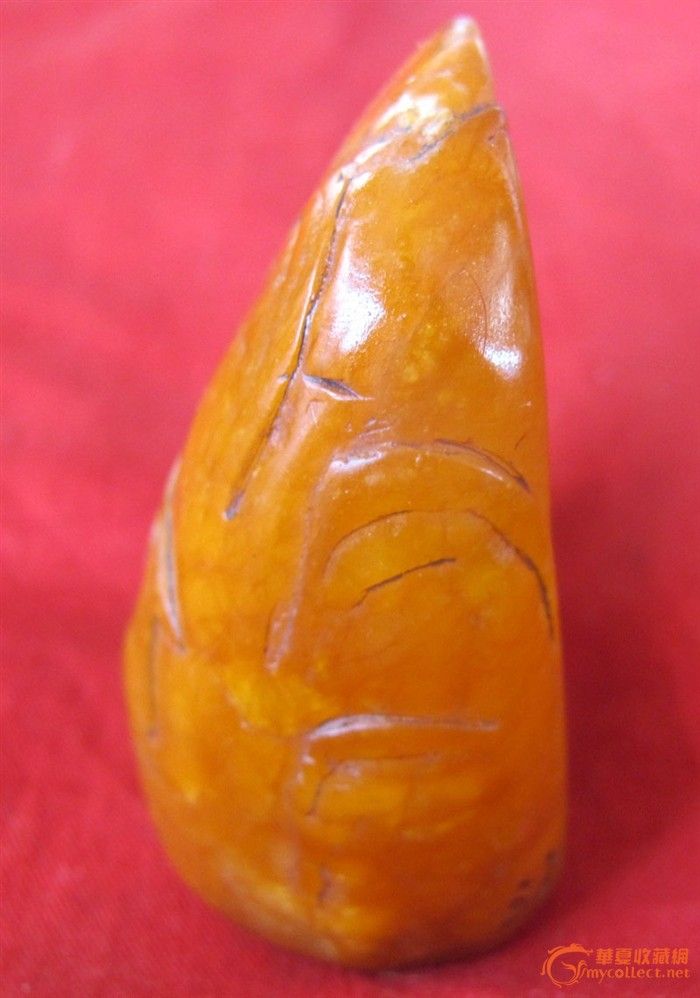 寿山田黄冻石 印章