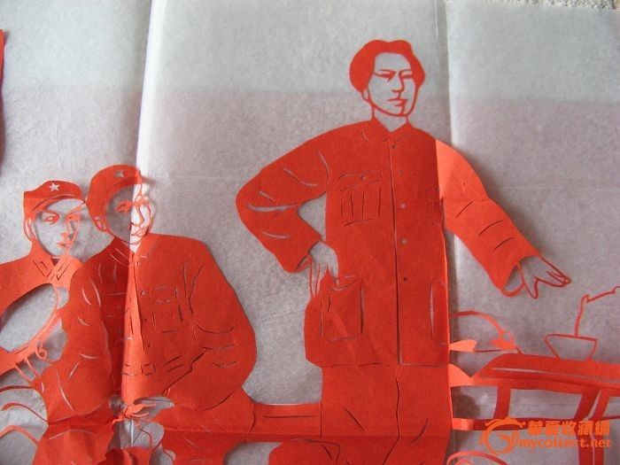 4701福建剪纸精美作品 古田会议