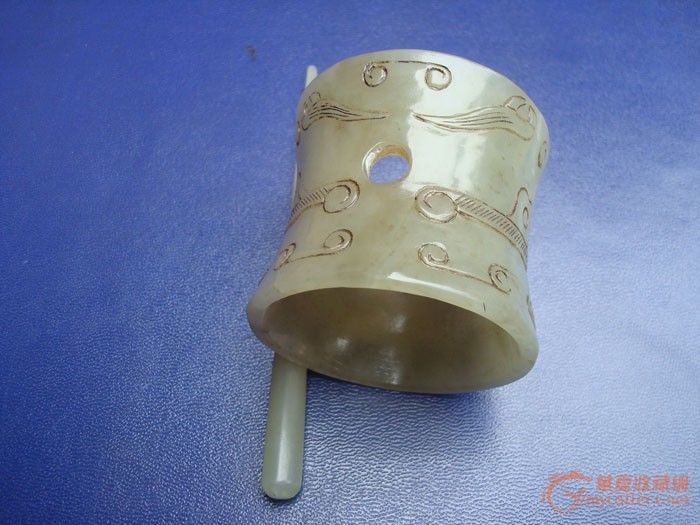 明代和田玉发箍