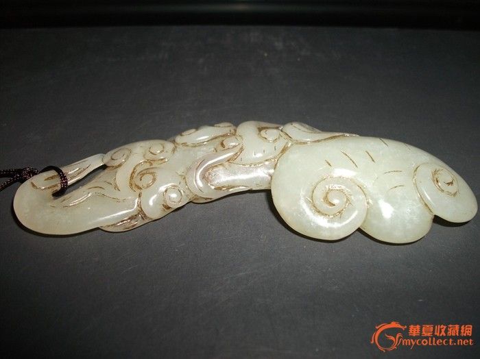 明代 和田 玉如意