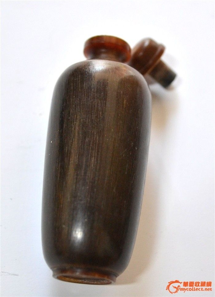 老牛角鼻烟壶