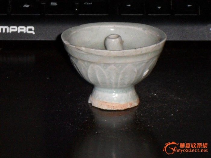 宋代均窑灯盏,花灯盏,宋代灯盏_大山谷图库