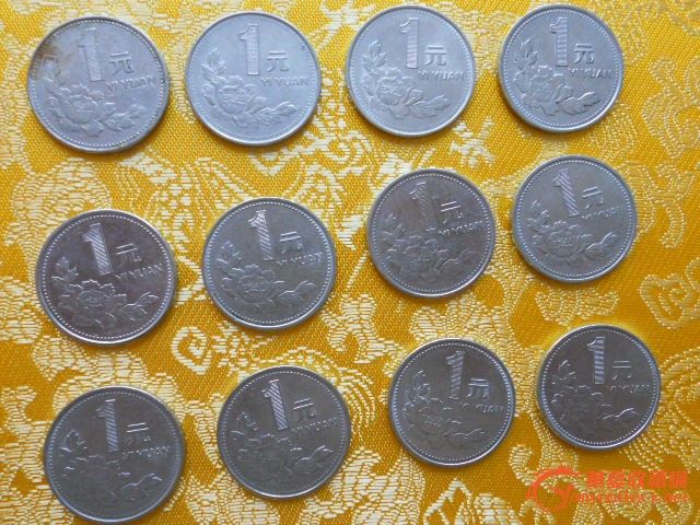 现代牡丹硬币(1991年到期1999年)