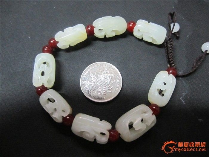 佛手手链;玉器;玉雕;古董,古玩,玉石,老玉 .