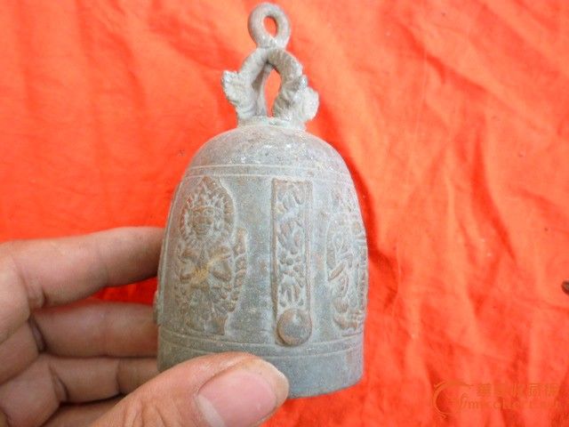 民国小撞钟 包老铜质