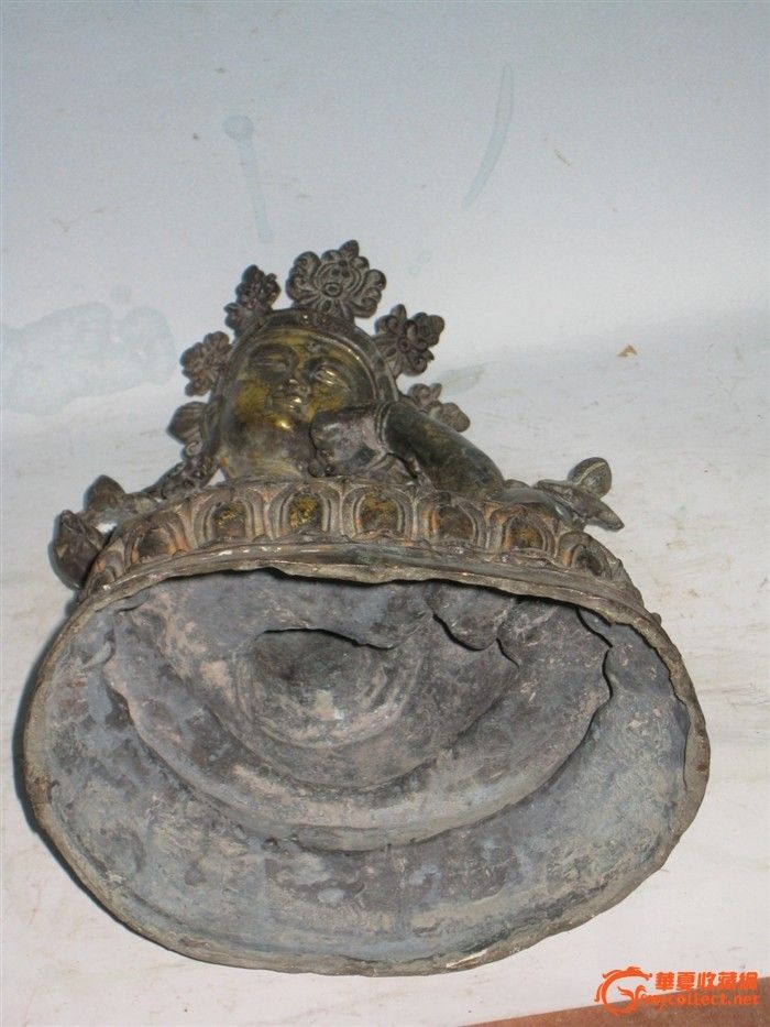 明代永乐铜流金佛像